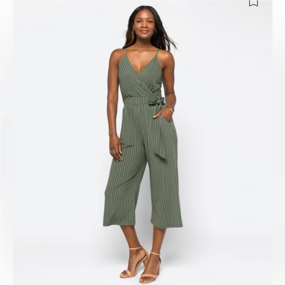 Rica Knit Crop Jumpsuit